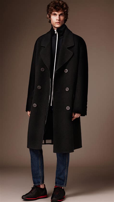 burberry winter jacket mens|men's burberry overcoat.